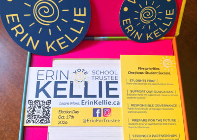 Ready for campaigning - Erin Kellie for SD46 School Trustee