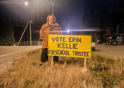 Ready for campaigning - Erin Kellie for SD46 School Trustee