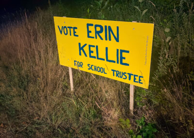 Ready for campaigning - Erin Kellie for SD46 School Trustee