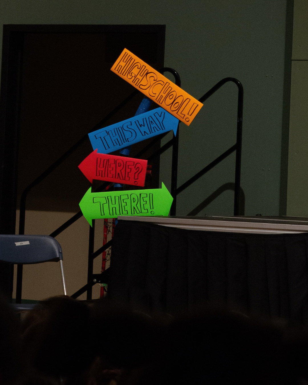 This way to high school